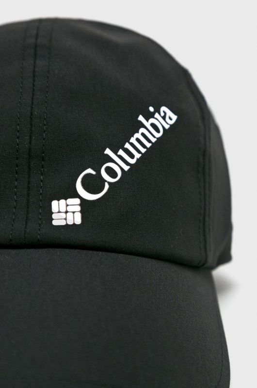 Кепка Columbia колір чорний з принтом фото 2