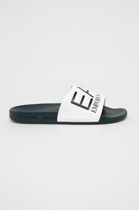 EA7 Emporio Armani - Шльопанці колір білий (277462)