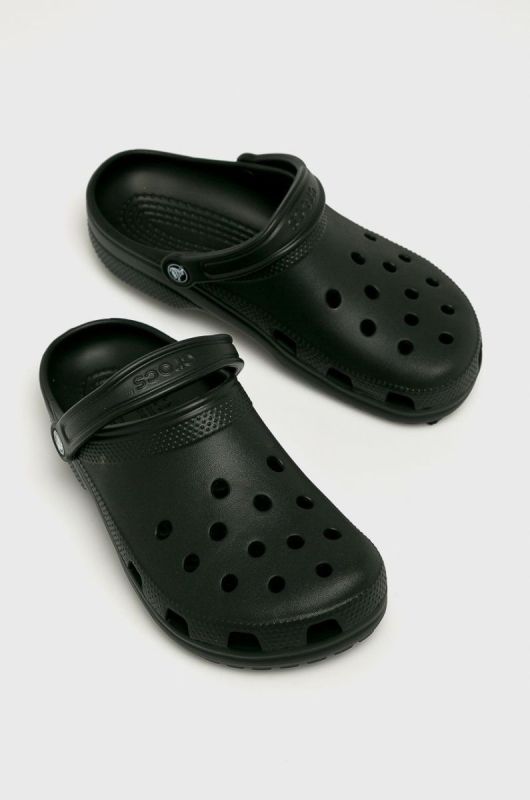 Crocs  Шльопанці Classic 10001 10001.CROCS.CLASSIC-pool колір чорний фото 2