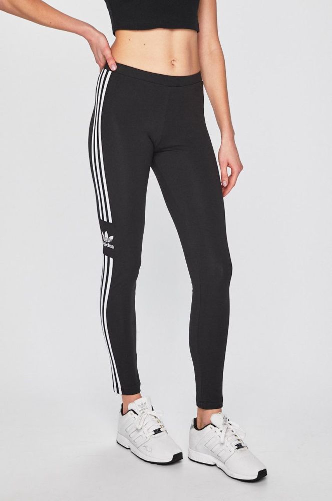 adidas Originals - Легінси DV2636 DV2636 DV2636-BLACK колір чорний