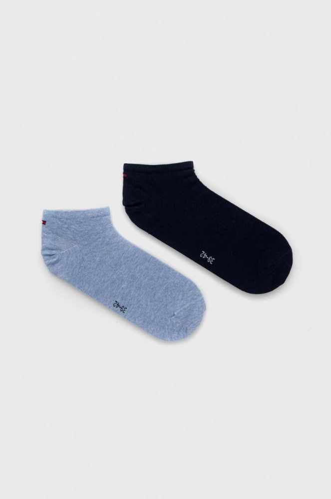 Шкарпетки Tommy Hilfiger 2-pack чоловічі колір блакитний (2999164)