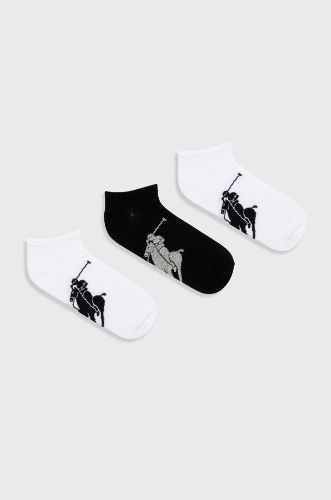 Polo Ralph Lauren - Шкарпетки (3-pack) колір сірий (1164817)