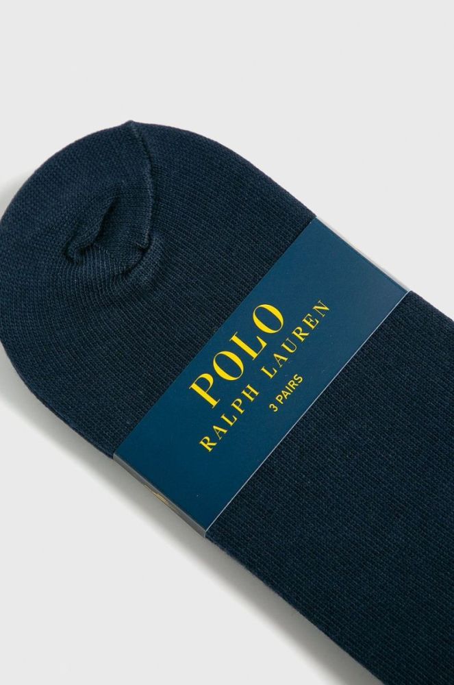 Polo Ralph Lauren - Шкарпетки (3-pack) колір темно-синій (1169718) фото 3