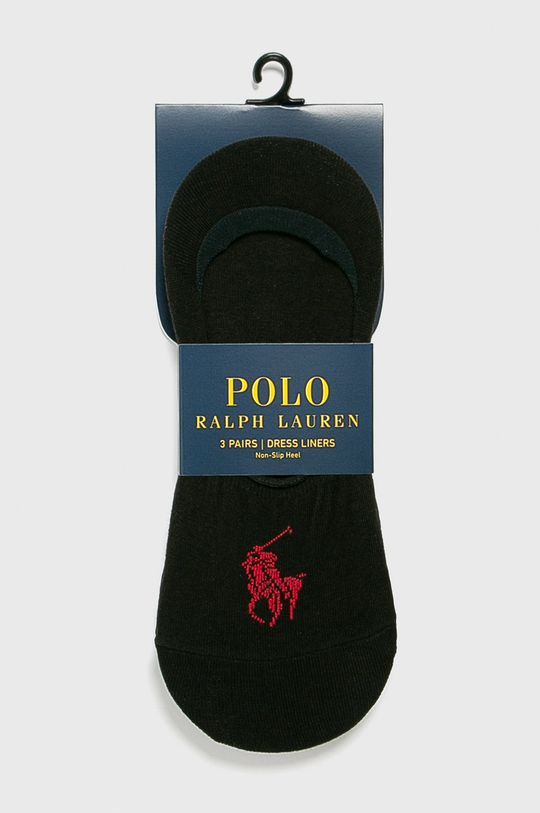 Polo Ralph Lauren - Шкарпетки (3-Pack) колір чорний (1691830)