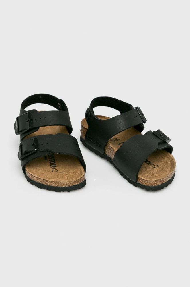 Birkenstock - Дитячі сандалі New York Kids колір чорний фото 2
