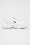 Fila - Черевики Strada колір білий Fila - Черевики Strada колір білий