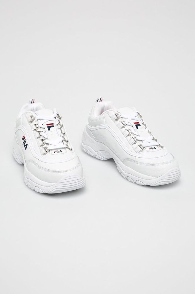 Fila - Черевики Strada колір білий фото 2