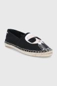 Karl Lagerfeld - Еспадрилі Karl Ikonic Slip On колір чорний (803420)