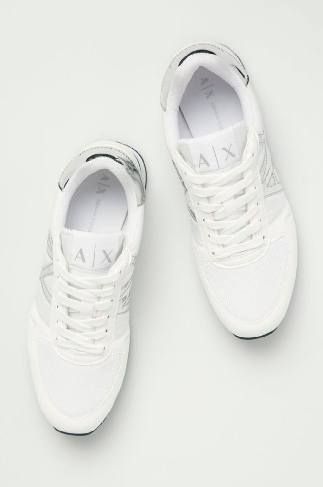 Черевики Armani Exchange колір білий (1334012) фото 4