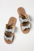Pepe Jeans - Шльопанці Malibu Laces колір срібний (904828)