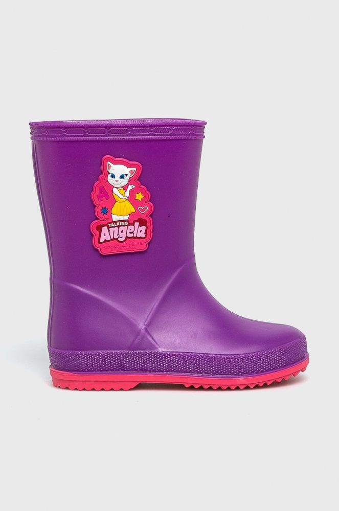 Coqui - Дитячі гумові чоботи колір фіолетовий