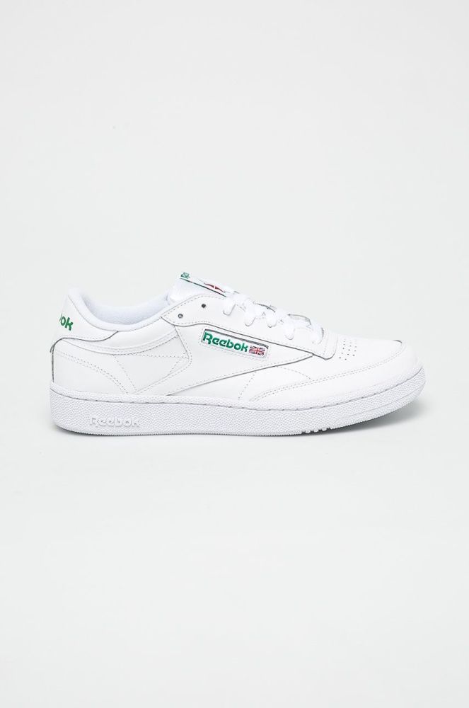 Reebok - Черевики Club C 85 AR0456 AR0456.100000155-WHITE/GREE колір білий