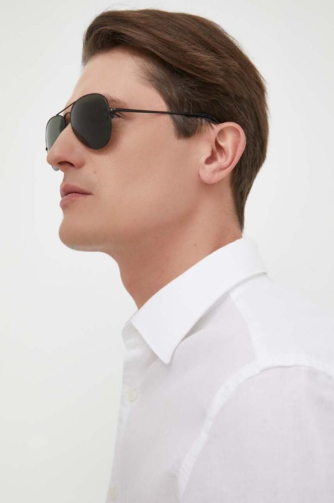 Ray-Ban - Окуляри колір коричневий (303887)