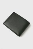 Lacoste - Шкіряний гаманець колір чорний (279003)