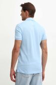 Бавовняне поло Lacoste однотонний PH4012-001 колір блакитний (3343634) Бавовняне поло Lacoste однотонний PH4012-001 колір блакитний (3343634)