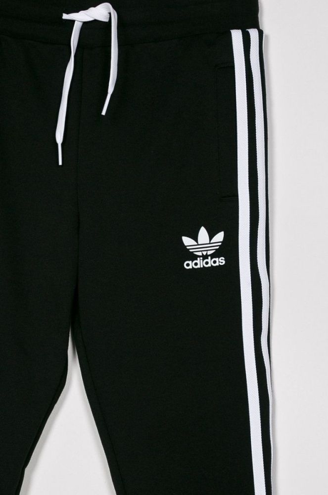 Штани adidas Originals DV2872 колір чорний гладке фото 3