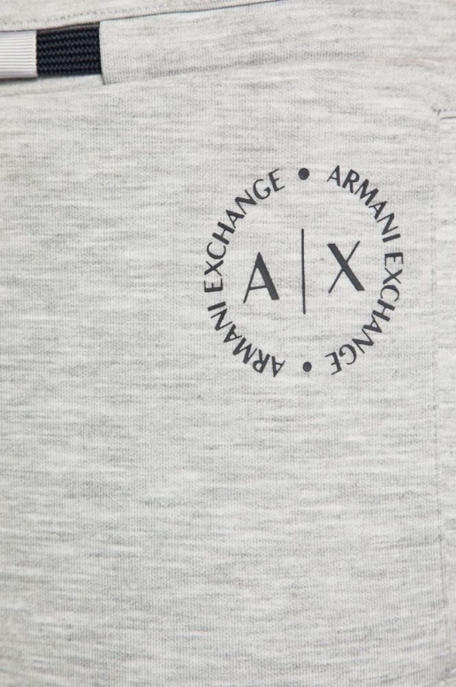 Armani Exchange - Штани колір сірий (264831) фото 4