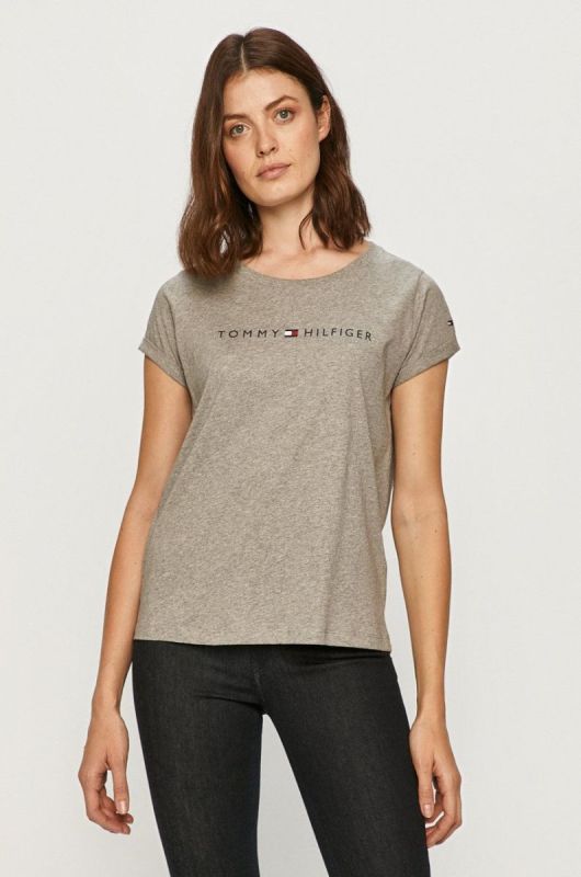 Tommy Hilfiger - Футболка колір сірий (285064)