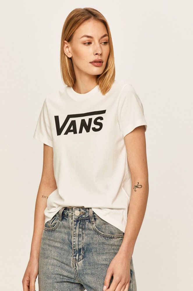 Vans - Топ VN0A3UP4WHT-White колір білий