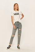 Vans - Топ VN0A3UP4WHT-White колір білий