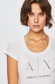 Armani Exchange - Футболка колір білий (232423)