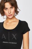 Armani Exchange - Футболка колір чорний (232425)