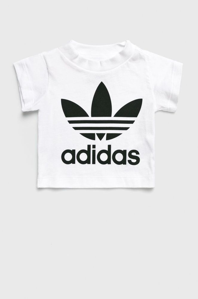 adidas Originals - Дитячий топ 62-104 cm DV2828 колір білий