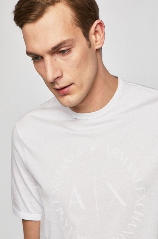 Armani Exchange - Футболка колір білий (162108) фото 2