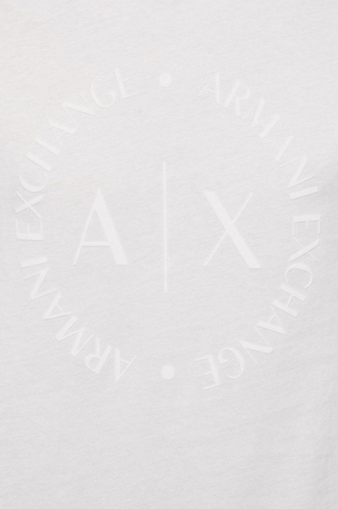 Armani Exchange - Футболка колір білий (162108) фото 5