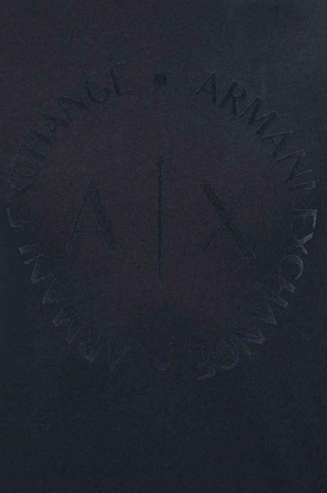 Armani Exchange - Футболка колір темно-синій (162120) фото 5