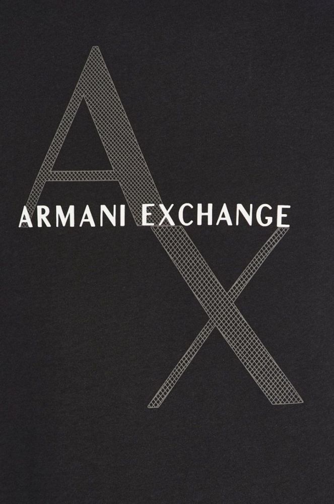 Armani Exchange - Футболка колір темно-синій (319372) фото 5