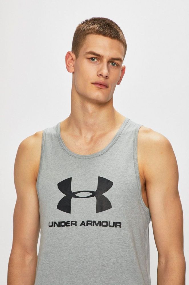 Under Armour - Футболка 1329589 1329589-408 колір сірий (319088) фото 4