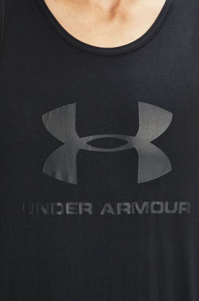 Under Armour - Футболка 1329589 1329589-408 колір чорний (319078) фото 5