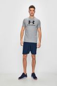 Футболка Under Armour 1329590 колір сірий з принтом 1329590-100
