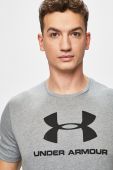 Футболка Under Armour 1329590 колір сірий з принтом 1329590-100