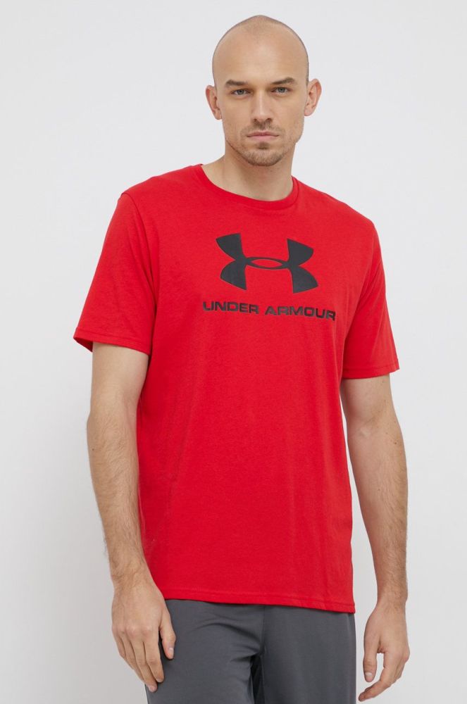 Under Armour - Футболка 1329590 1329590-100 колір червоний