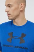 Футболка Under Armour 1329590 з принтом 1329590-100 колір блакитний