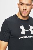 Футболка Under Armour 1329590 колір чорний з принтом 1329590-100