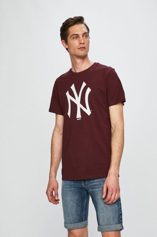 New Era - Футболка 11863695-maroon колір бордо