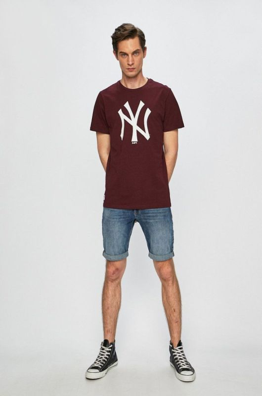 New Era - Футболка 11863695-maroon колір бордо фото 2
