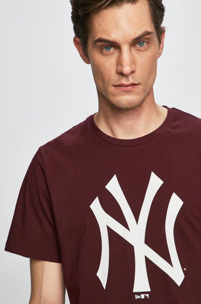 New Era - Футболка 11863695-maroon колір бордо фото 4