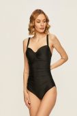 Суцільний купальник Aqua Speed Olivia колір чорний ущільнена чашечка