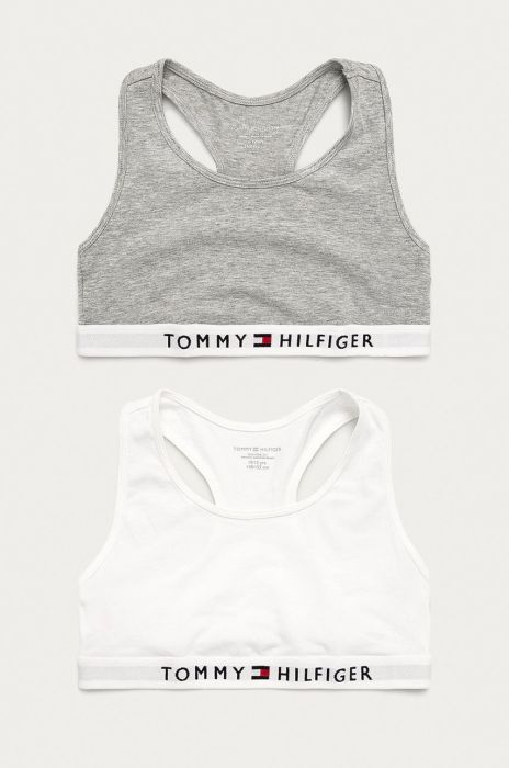 Tommy Hilfiger - Дитячий бюстгальтер (2-pack) 128-164 cm колір сірий