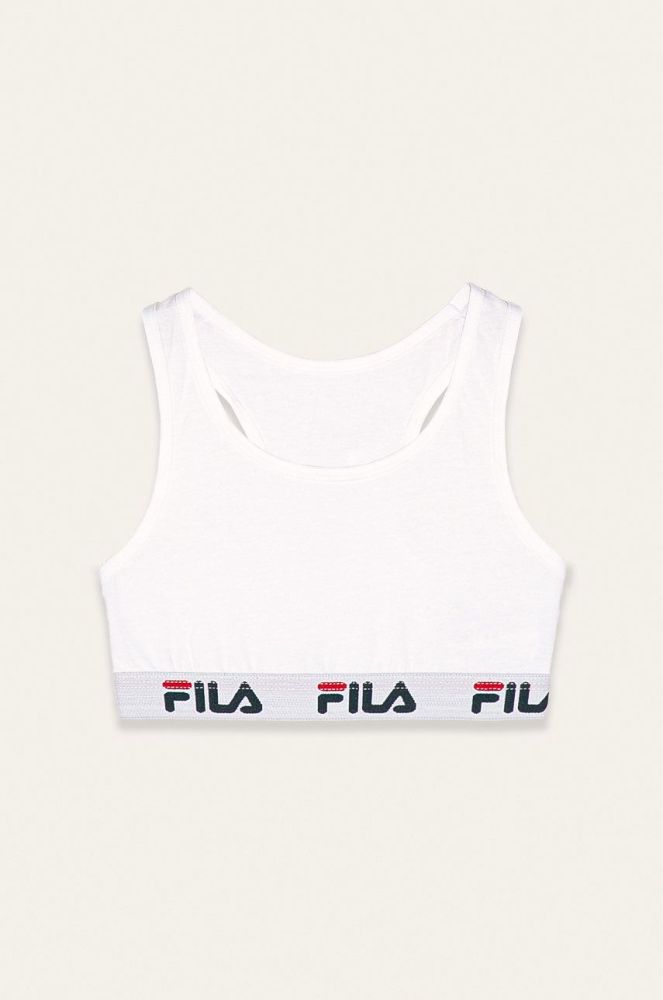 Fila - Дитячий спортивний бюстгальтер колір білий (567545)