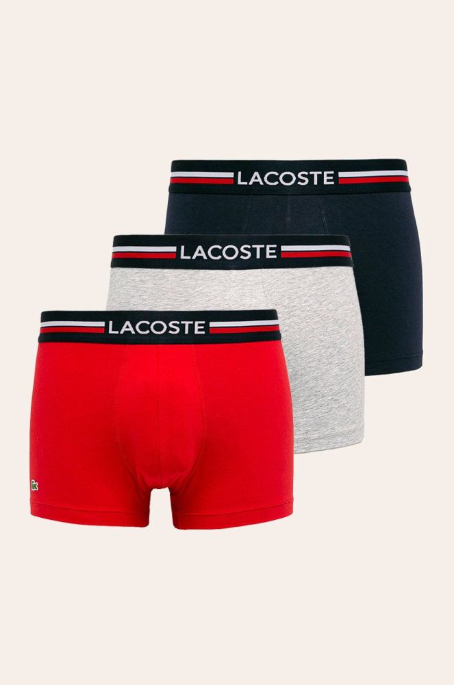 Lacoste Боксери (3-pack) колір барвистий (2325140)