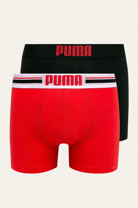 Боксери Puma 2-pack чоловічі колір червоний