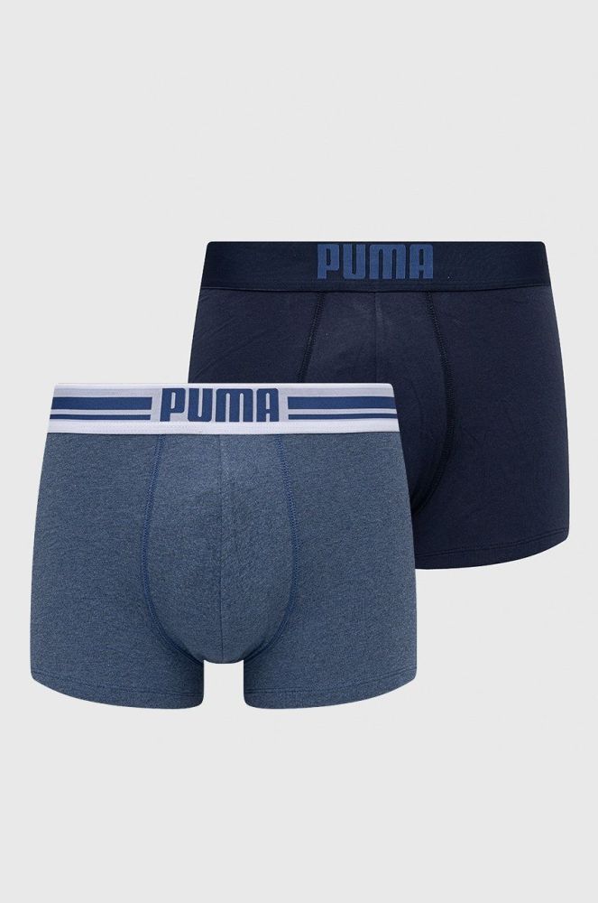 Боксери Puma 2-pack чоловічі колір блакитний (1814978)