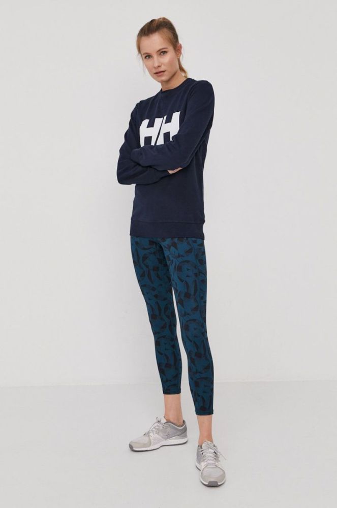 Кофта Helly Hansen жіноча колір синій з принтом 34003-071 фото 2