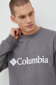 Кофта Columbia чоловіча колір сірий з принтом (2652896)