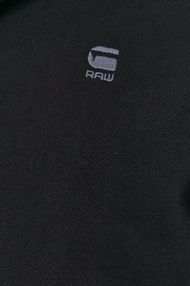 Кофта G-Star Raw чоловіча колір чорний гладка фото 5